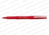 Pilot Fineliner Pen, 0.4mm, 12/Box, Red