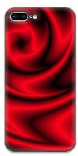 OZO Skins Red Flower Satine - Se115rfs For Apple Iphone 7 Plus