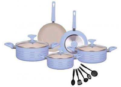 Prestige Prestige Ceramic Cookware Set - 13 Pcs - Blue
