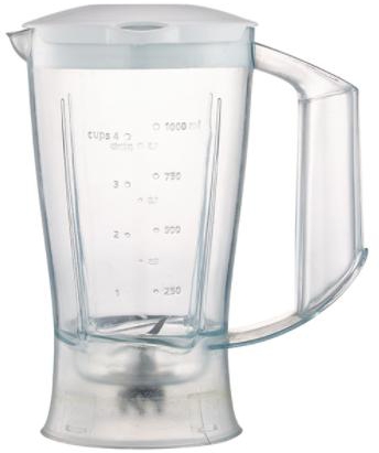 KB Jug for Philips Blender HR1700 - Clear and White