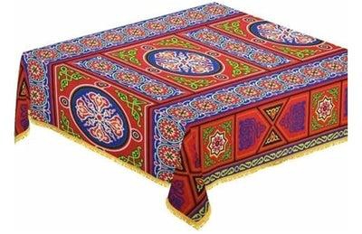 Ramadan khayamiya cotton tablecloth 1.5 x 1.5