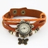 Boho Chic Vintage Inspired Butterfly Bracelet Watch - Orange [BC-FA-BFLY-3-001OR]