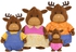 Lil Woodzeez - Moose Family - Playset- Babystore.ae