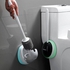 Ecoco Durable Silicone Toilet Brush & Holder Set (1Piece)