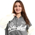 AlNasser Multi-Pattern Bi-tone Smoke Grey & Cream Baseball Jacket