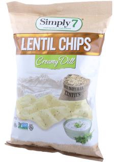 Simply 7 Jalapeno Lentil Chips 4 Oz