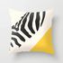 Car waist pillow peach skin map custom creative home cartoon pattern pillowcase pillow protection cover