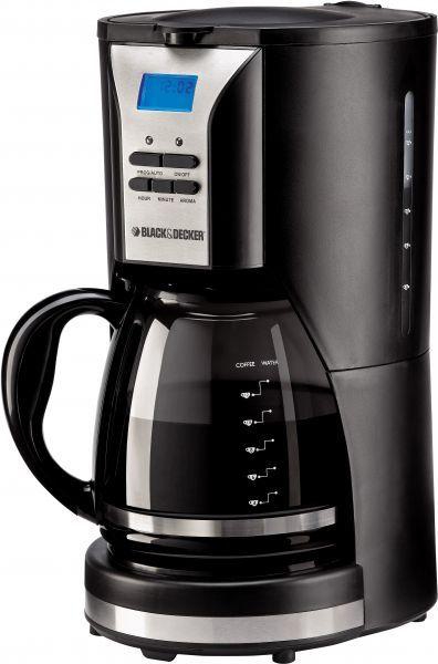 Black & Decker 12 Cup Programmable Coffee Maker with LCD display - DCM90-B5
