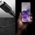 Spigen C10C3 USB-C to C 3.2 Gen 1 PD Cable [Official E-Mark] [100W & 5Gbps] Cotton Braided [1 Meter] Power Delivery Data Transfer USB C Compatible with MacBook/iPad/Galaxy/Pixel/OnePlus & More - Black
