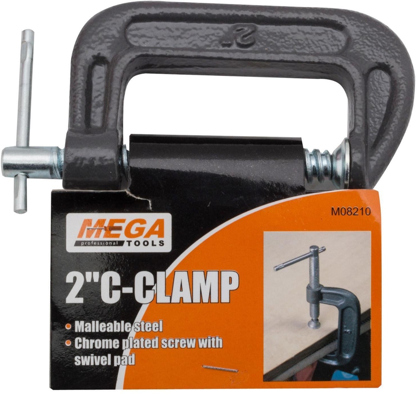 Mega C-Clamp 08210 Black 2inch