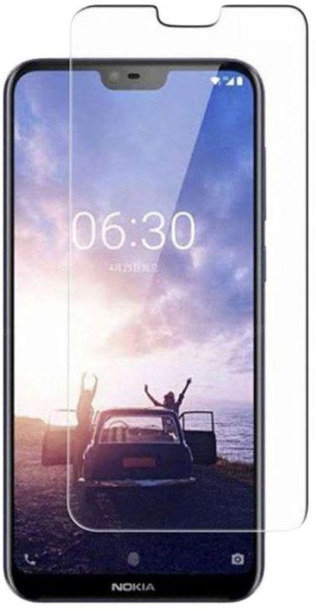 Tempered Glass Screen Guard For Nokia 6.1 Plus (X6) Clear