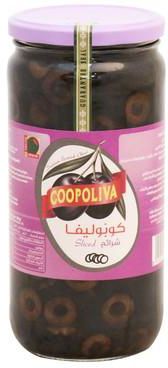 Coopoliva Sliced Black Olives 360 G