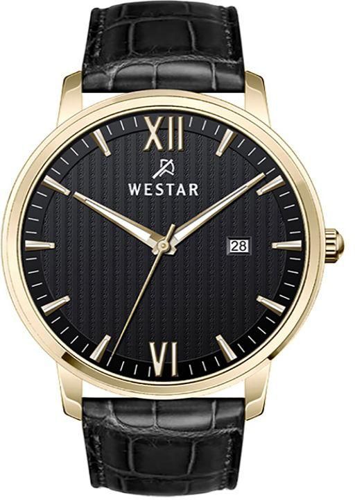 WS5927GPN103 Leather Watch - Black