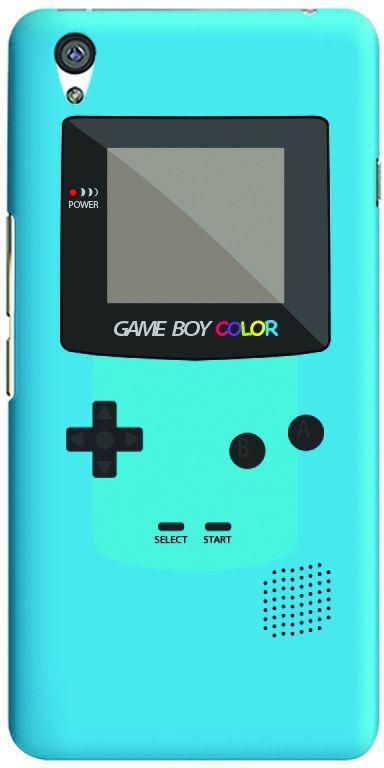 Stylizedd OnePlus X Slim Snap Case Cover Matte Finish - Gameboy Color - Blue