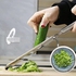 Rinhukio 3 In 1 Multi-Purpose Vegetable Slicer Stainless Steel Cheese Grater For Kitchen Hand Held Fruit Chopper Adjustable Kitchen Tool (3 pcs)