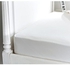 Fitted bed sheet set, 100x200cm, White