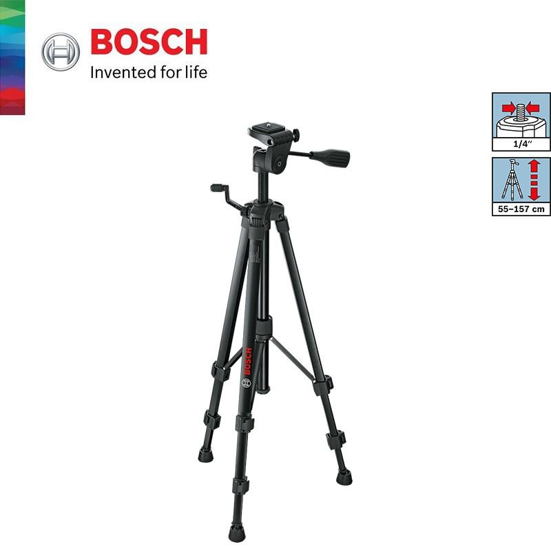 Bosch BT 150 1/4" Professional Tripod Stand - 0601096B00 (Black)