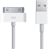 NTECH USB Cable Compatible With iPod/Nano/iPod/Touch/iPod Classic/iPod Video) & i-iPhone 3G/3GS/4/4S) & (iPad 1/2/3 & Others With 30-Pin Connectors - USB Charging And Sync Cable Lead - White