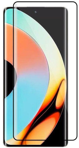 Full Curve 5D Glass Screen Protector For Realme 10 Pro+ - Black