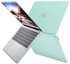 Protective Plastic Hard Shell Case Cover For MacBook Air 13 Inch Model A2337 M1 A2179/A1932 Retina Display Touch ID Release 2020/2019/2018 Mint Green