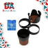 Multi-functional 5 In 1 Car Cup Holder - Black + gift bag dukan alaa