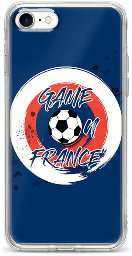 Protective Case Cover For Apple iPhone 8 Game On France Full Print