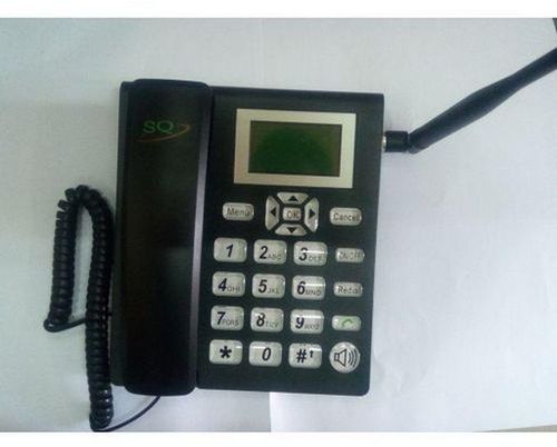 SQ LS 820 - Fixed Wireless Office And Home Phone - Black.