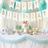 Lsthometrading Paper Bunting Garland Banners Flags Happy Birthday Banner (4 Colors)