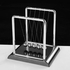 Lukadah Newtons Cradle Pendulum Balance Balls with Base Perpetual Motion Desk Toy Metal Ball Pendulum Fun Science Physics Learning Desk Toy,Swinging Kinetic Balls for Office Decor Best Gift