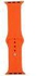 Silicone Sport Replacement Wrist Band Strap for Apple Watch 38mm - Orange