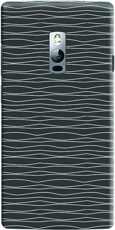 Stylizedd OnePlus 2 Slim Snap Case Cover Matte Finish - Squiggly Lines