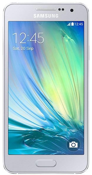 Samsung Galaxy A3 16GB 3G Smartphone Platinum Silver