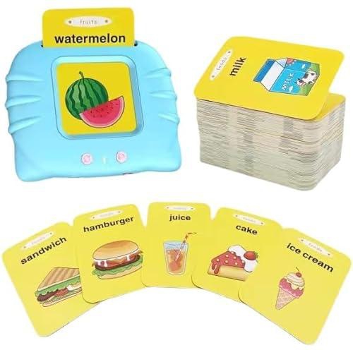 Talking Flash Cards Learning Toys for 2 3 4 5 6 7 Year Old Boys Girls Speech Therapy Toys Autism Toys Sight Words Flash Cards Kindergarten
