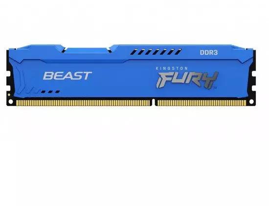 Kingston FURY Beast/DDR3/4GB/1600MHz/CL10/1x4GB/Blue