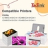 TacTink Gi-490 Ink Bottle 490 Ink Tank Cartridge for Canon Ink GI 490 EcoTank for Canon Pixma G1400 G1410 G1411 G2400 G2410 G2411 G3400 G3410 G3411 G4400 G4410 G4411 (4 Pack Black Cyan Magenta Yellow)