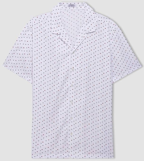 Defacto Regular Fit Printed Short Sleeve Shirt