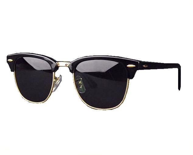 Clubmaster Sunglasses For Men, Black