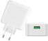 Oppo VOOC 5V-4a Super Fast Charger Wall adapter With Cable Micro - White - 2725187981567