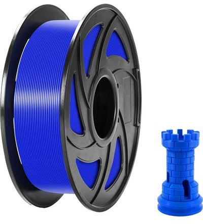 PLA 3D Printer Filament Blue/Black