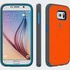 Speck Case for Samsung Galaxy S6 MightyShell Carrot Orange/Speck Blue/Slate Grey