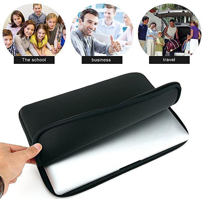 Laptop Sleeve Bag Laptop Black Sleeve Case Bag Pouch Storage for Computer A4O9 