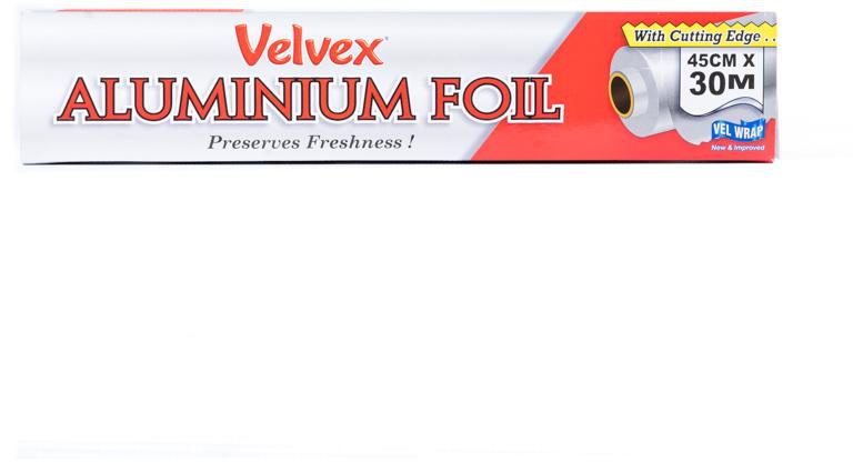 Velvex Aluminum Foil 45CM x 30M (Single)