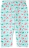 Basicxx Printed Trousers for Newborn Girl 3-6 Months Green