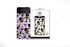 OZO Skins Ozo Ray skins Transparent Sugar Skull Flowers (SV503SSF) (Not For Black Phone) For Samsung Galaxy Z Flip 5