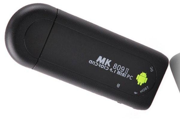 Dual Core Mk809Ii Android 4.1 Mini Pc Google Internet Tv Box 8Gb  Fly Mouse Rc12