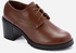 Shoe Room Heeled Derby Shoes - Brown