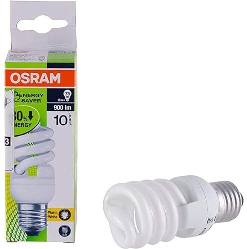 OSRAM DULUX SUPERSTAR Warm White| 15W 827 E27 ESMA APPROVED | Compact fluorescent integrated - Pack of 12
