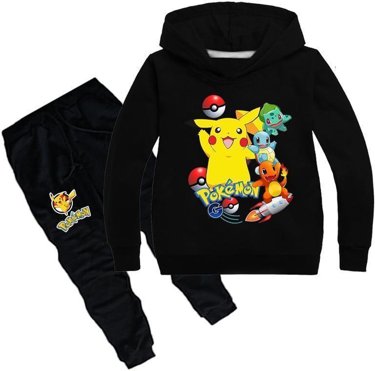 Tracksuit, Pikachu Pokeman Kids Tracksuit