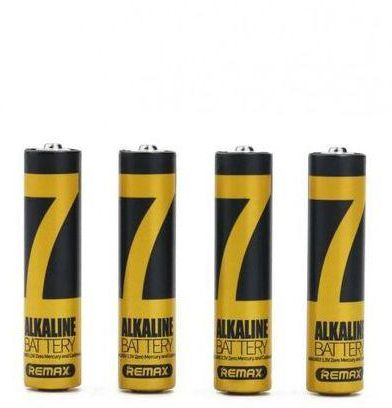 Remax AAA Alkaline Batteries - 1.5V - 4 Pcs