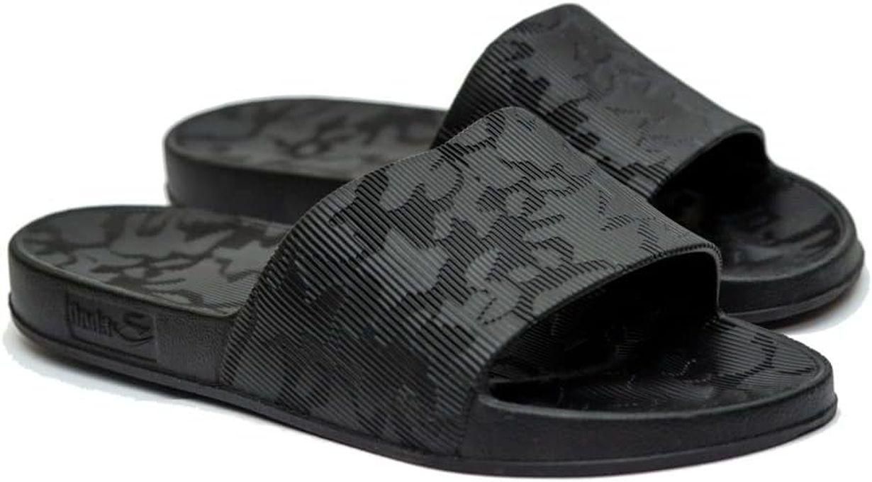 Men's Slippers For Going Out, Black